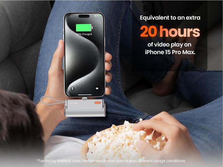 Image du produit Sharge Flow Mini (5000 mAh, 12 W, 18.50 Wh)