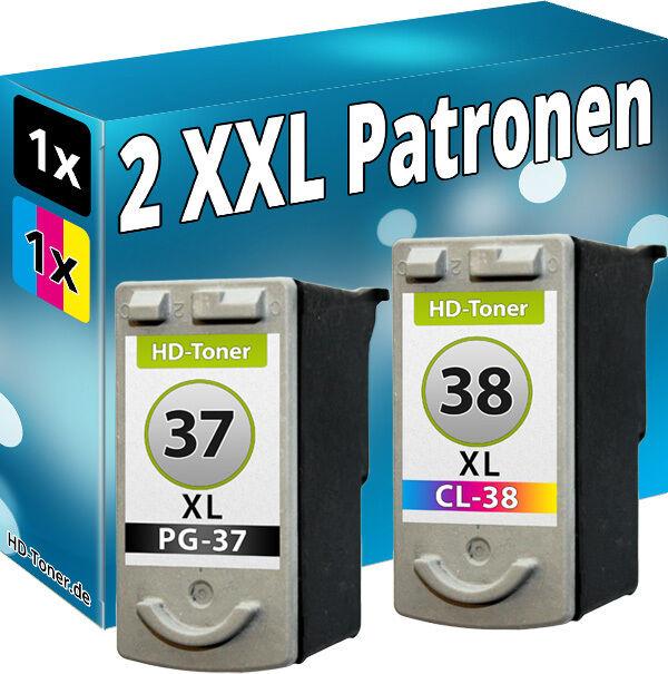 Immagine prodotto Druckfuxx TINTE PATRONEN REFILL für CANON PG37+CL38 SPARSET PIXMA MP140 MP190 MP