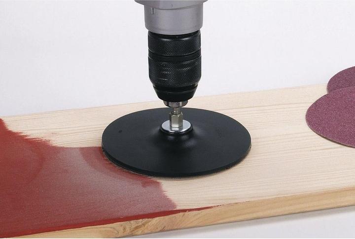 Produktbild wolfcraft wolfcraft 1 Schleifteller Gummi BM, S=8mm, ø125mm