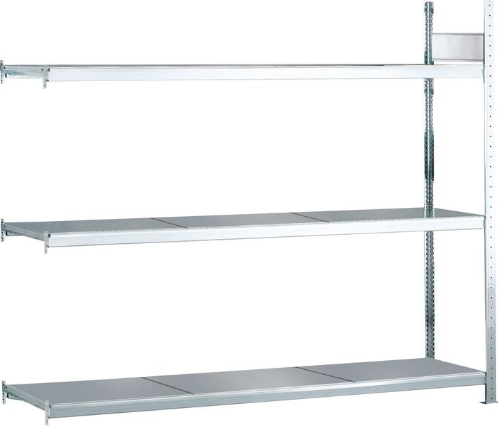 Image du produit Schulte Lagertechnik Rayonnage annexe WS 2000 avec tablettes en acier