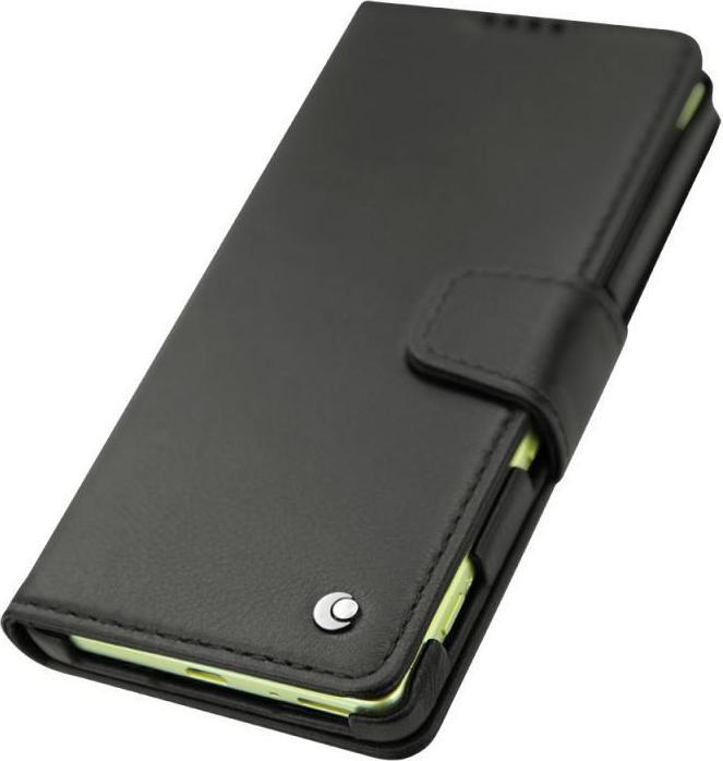 Actual product image Noreve Leather case wallet (Sony Xperia XA)