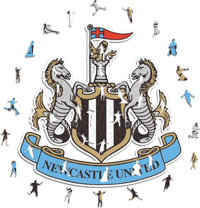 Produktbild Iconic Newcastle United FC - Logo - Holz Puzzle Grösse S (150 Teile) (150 Teile)