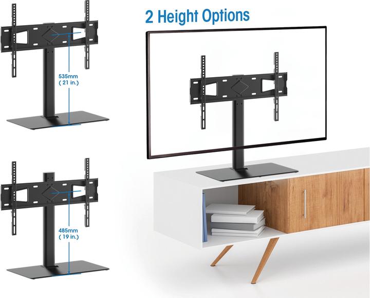 Produktbild Manhattan Tv-Ständer max. höhenverstellbar (Tisch, 65", 45 kg)