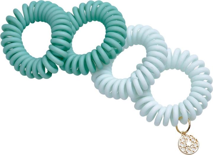 Trisa Body Mind and Soul Spiral Haargummi Yoga Mint 4cm (Haargummi)