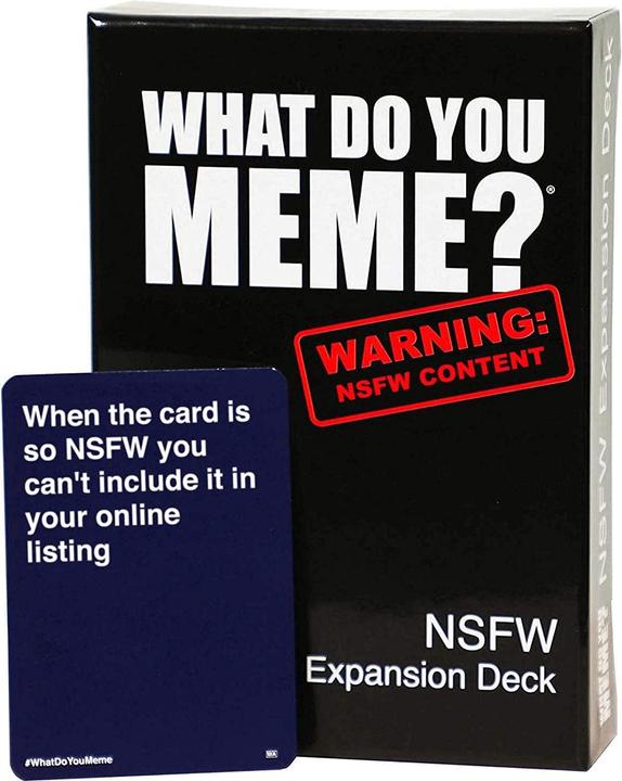 Actual product image Martinex What Do You Meme? NSFW Expansion (ENG) (40862314) (English)