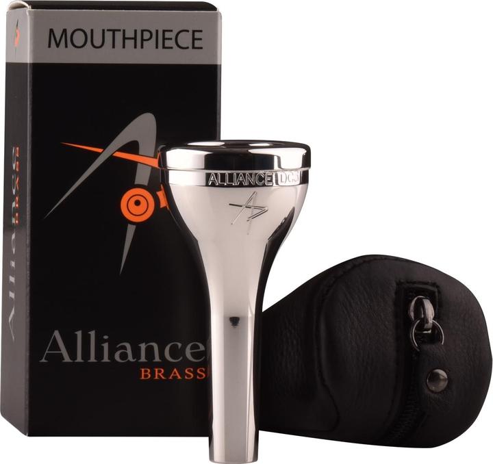 Actual product image Alliance David Childs WFM-DC4 Euphonium mouthpiece, silver-plated (Instrument mouthpiece)