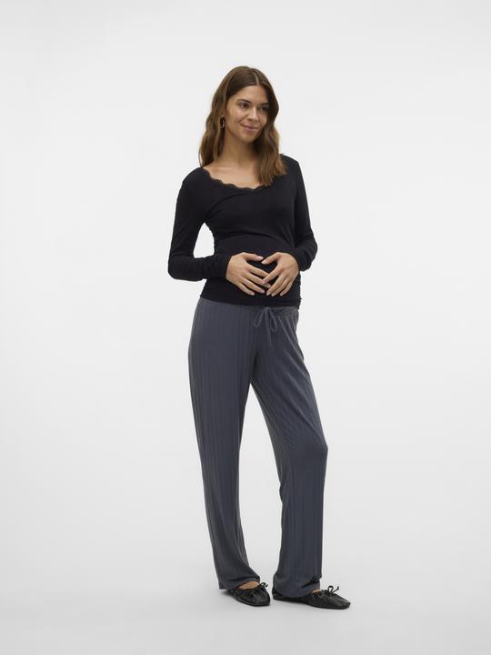 Actual product image Mamalicious Regular fit mid rise trousers Trousers (M)