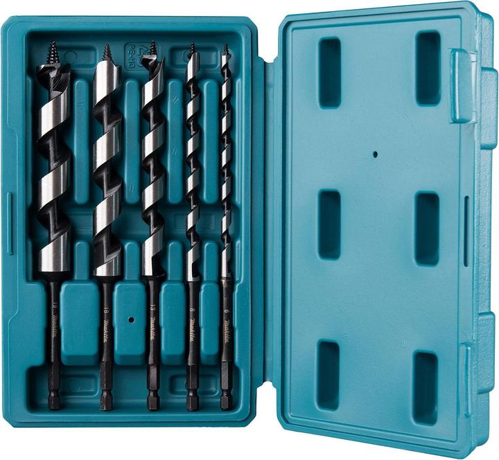 Produktbild Makita Schlangenbohrer-Set (19 mm, 6 mm, 16 mm, 8 mm, 13 mm)