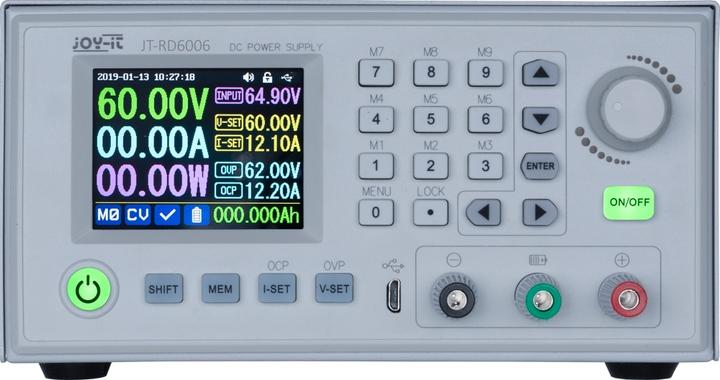 Produktbild Joy-it JT-RD6006-C Labornetzgerät, einstellbar 0 - 60 V 0 - 6 A 360 W fernsteu