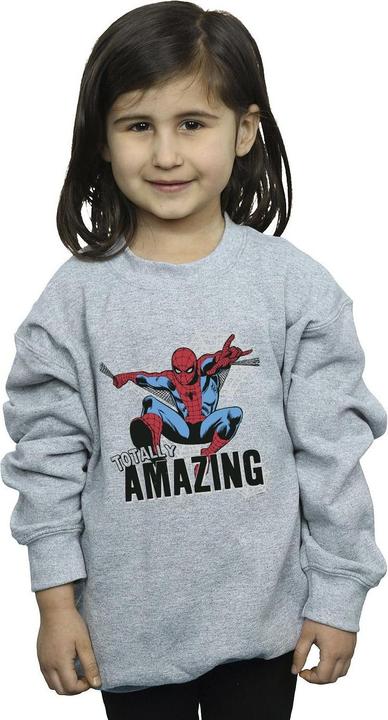 Produktbild SpiderMan Amazing Sweatshirt Mädchen (140, 146)