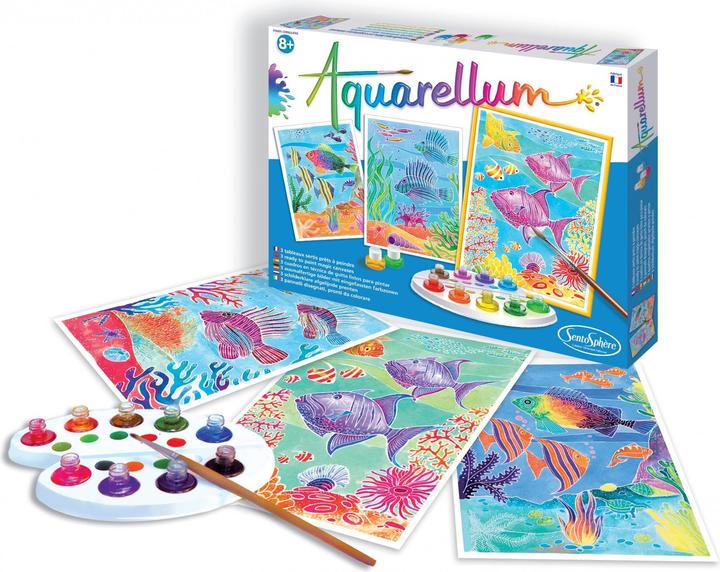 Actual product image Sentosphere Aquarellum Gm 3T Fund Coralliens