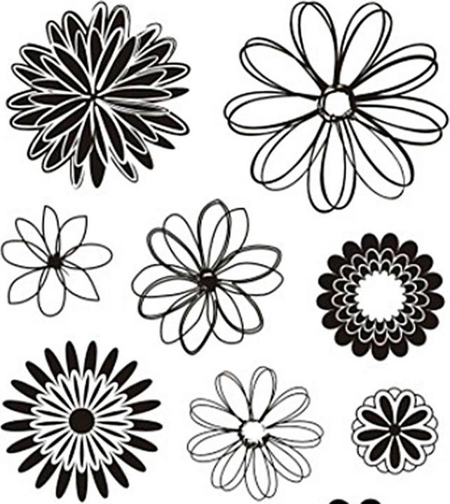 Immagine prodotto Creativ Company Timbro fiori, 1 foglio