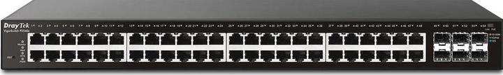 Actual product image Draytek PoE+ Switch VigorSwitch P2540xs 54 Port (54 Ports)