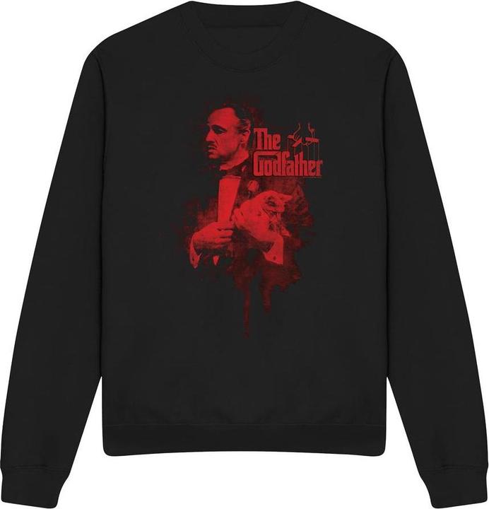 Actual product image The Godfather Unisex Adult Don Vito Corleone Drip Sweatshirt (XXL)