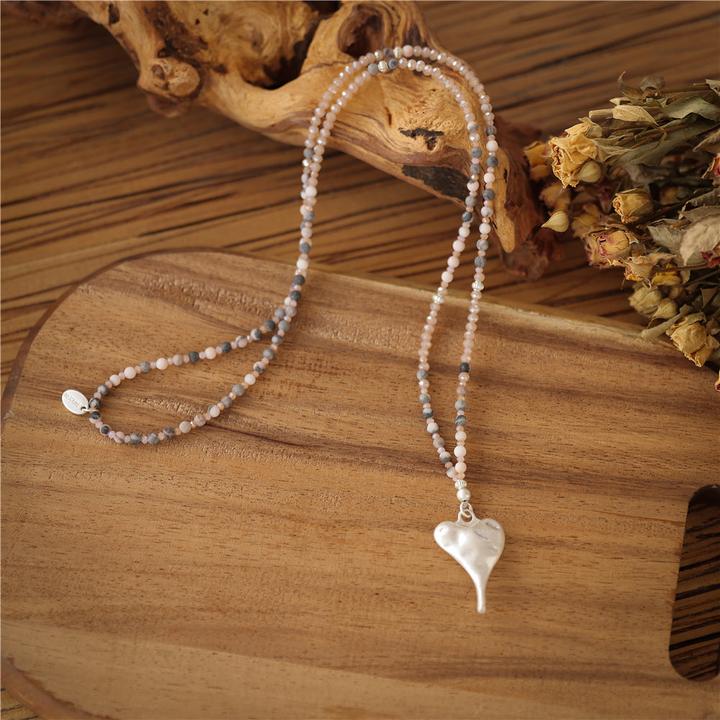 Actual product image Andreani Necklace made from high-quality rhodium-plated metal