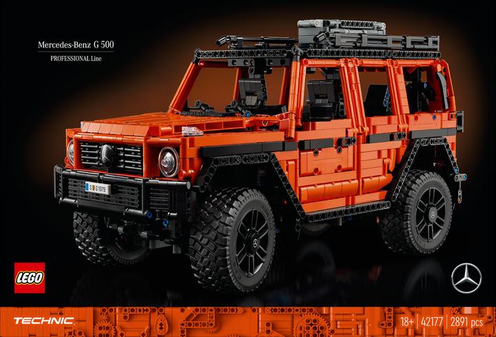 Actual product image LEGO Mercedes-Benz G 500 PROFESSIONAL Line (42177, LEGO Technic)