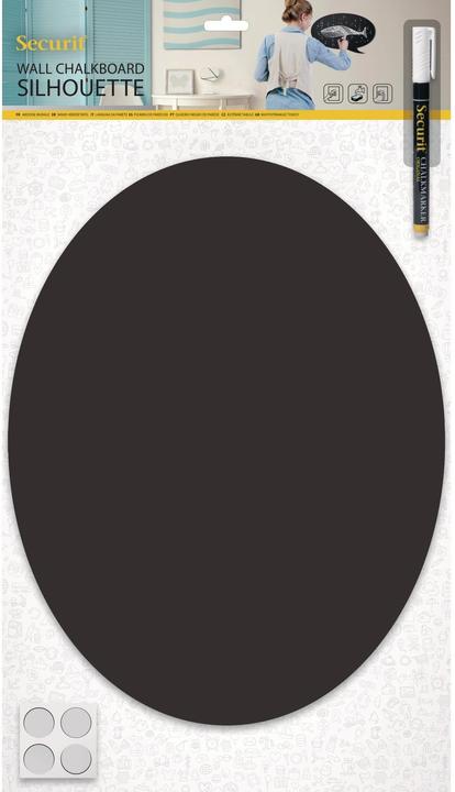 Image du produit Securit Klett (Tableau noir, 30 x 38 cm)
