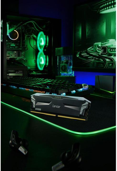 Actual product image Lexar Ares RGB (2 x 16GB, 7200 MHz, DDR5 RAM, DIMM)