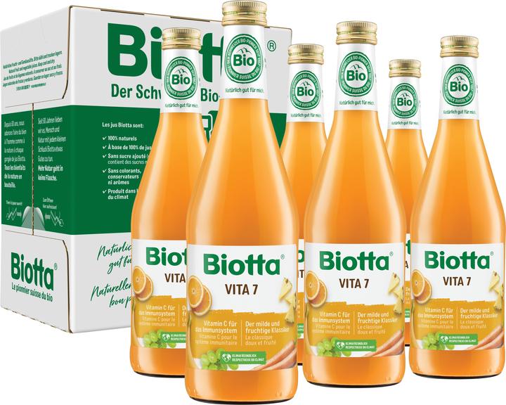 Actual product image Biotta Vita 7 Organic (6 x 50 cl)