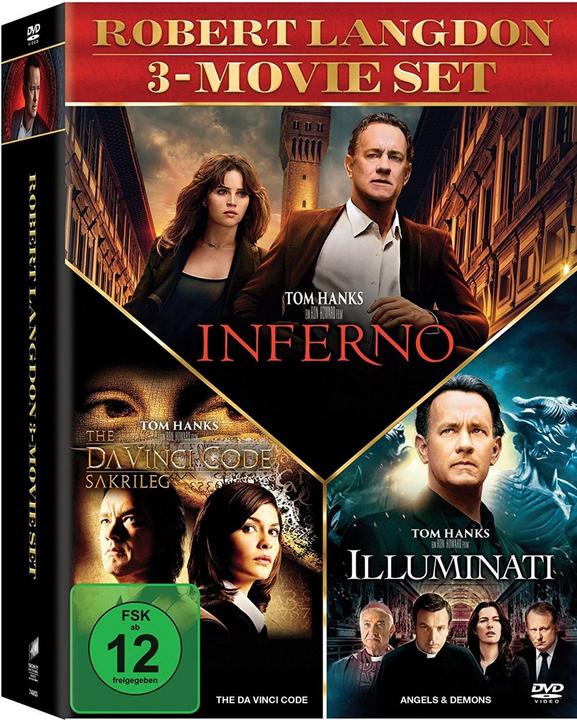 Immagine prodotto Sony Il Codice Da Vinci - Sacrilegio & Illuminati & Inferno (DVD, 2017, Tedesco)