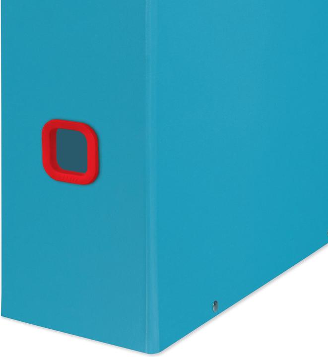 Actual product image Leitz Click & Store Cosy magazine file, A4, hardboard, blue Hardboard with PP film, assembled by means of (A4)