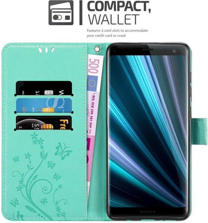 Immagine prodotto Cadorabo Copertina del libro di fiori (Sony Xperia XZ3)