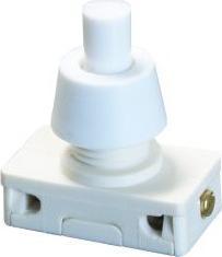 Actual product image interBär EB pressure switch ELBRO, 2A/250V 1L, thread length 11.5mm, white