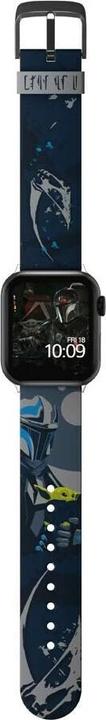 Produktbild Moby Fox Armband Smartwatch Star Wars Beskar Armor 22 mm (22 mm, Edelstahl, Silikon)