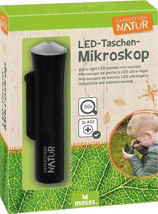 Immagine prodotto Microscopio LED tascabile (50 x)