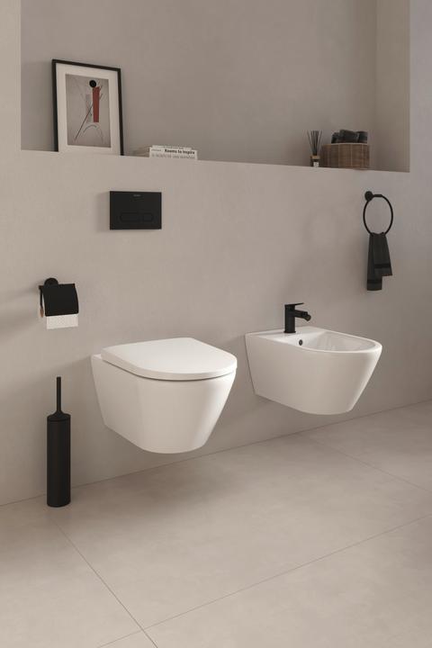Produktbild Duravit Bürstengarnitur Starck T bodenstehend schwarz matt