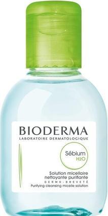 Image du produit Bioderma Sebium H2O Solution micellaire nettoyante purifiante pour peaux mixtes/basses 100ml (Eau micellaire, 100 ml)
