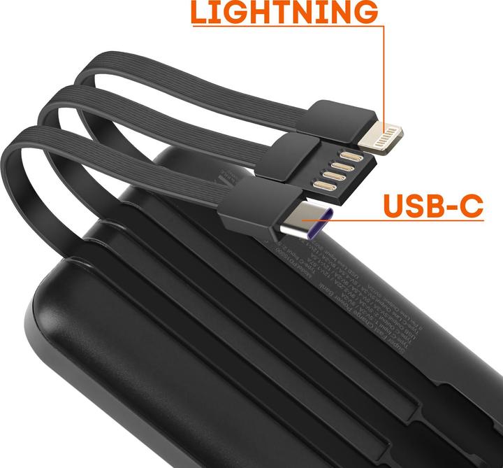 Immagine prodotto LinQ Banca di energia da 10.000 mAh + cavo (10000 mAh)