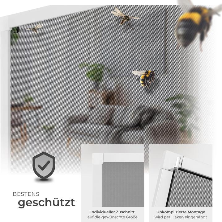 Produktbild tectake Fliegengitter (120 x 140 cm)