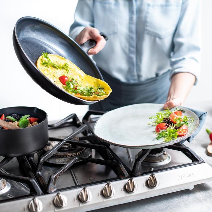 Immagine prodotto Greenpan Memphis Set di pentole in ceramica - 24 + 28 cm - PFAS-vrij (Set di pentole e padelle da cucina, Alluminio)