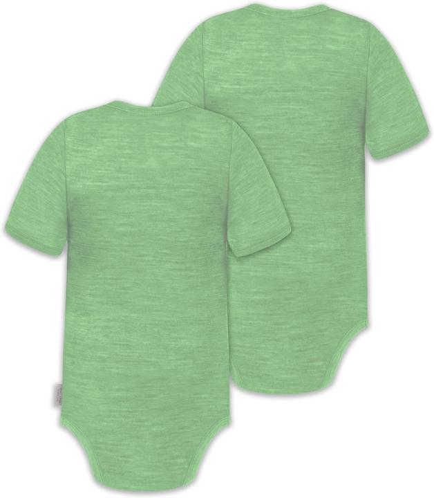 Actual product image Normani Set of 2 baby merino short-sleeved body "Tihoi" - 9309 (68)