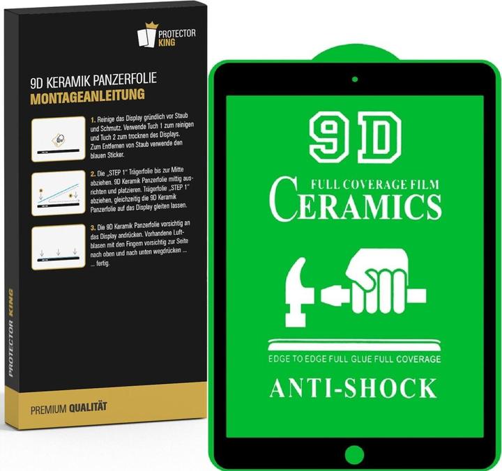 Produktbild Protectorking 4x Ceramic-Glass Full Cover HD Klar (4 Stück, IPad Mini 4)