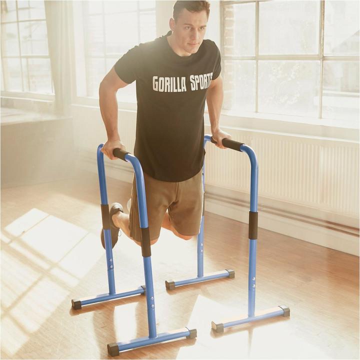 Image du produit Gorilla Sports Push Up Stand Dip Barres