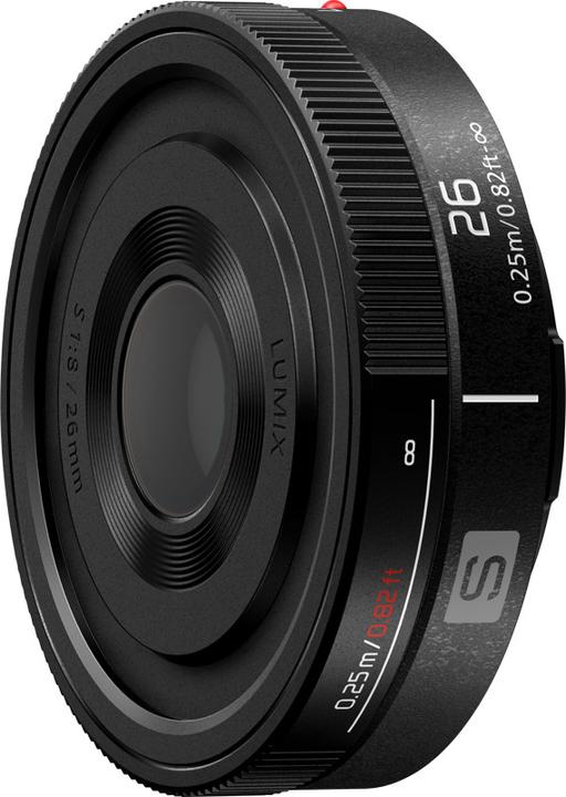 Actual product image Panasonic Lumix S 26mm f/8 (L-Mount, full size)
