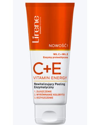 Actual product image Lirene C+E Vitamin Energy Revitalising Enzymatic Peeling 75Ml (Exfoliation, 75 ml)