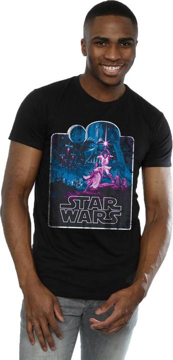 Immagine prodotto Star Wars Movie Montage Maglietta Uomo (3XL)