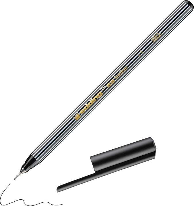 Actual product image Edding Fineliner 55 (Black, 1 x)