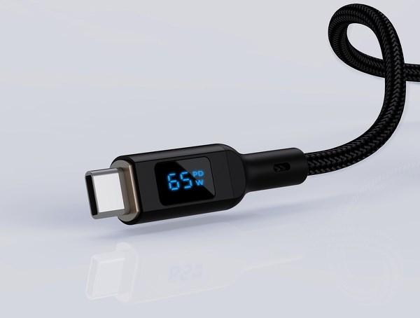 Actual product image Aukey USB C — USB C (1.80 m, USB 2.0)
