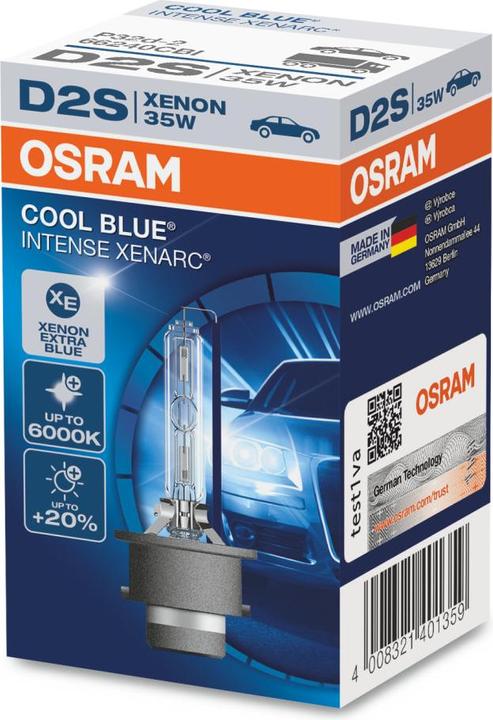 Produktbild Osram Xenarc Cool Blue Intense (D2S)