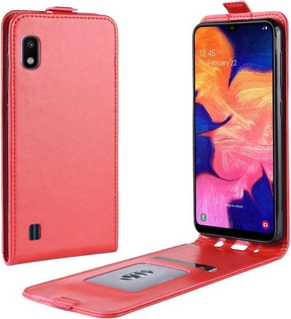 Actual product image MU Classic Leather Flipcase Cover (Samsung Galaxy A10)