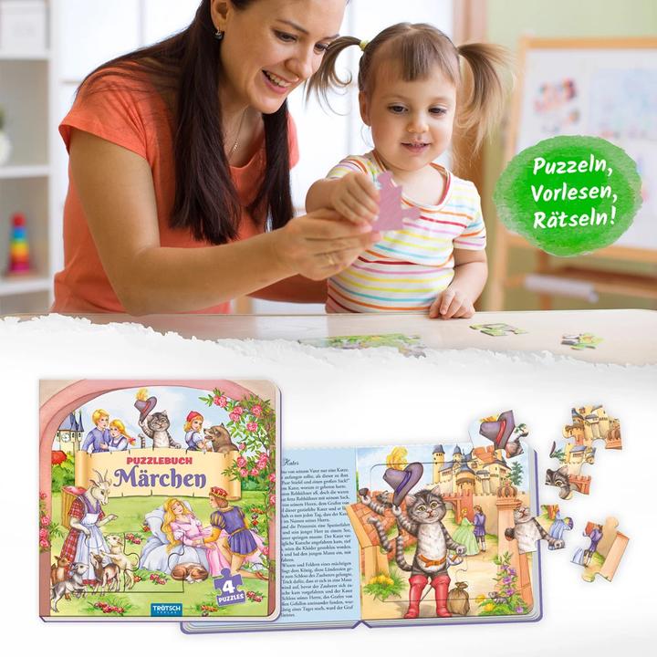 Image du produit Livre puzzle contes de fées (10 pièces)