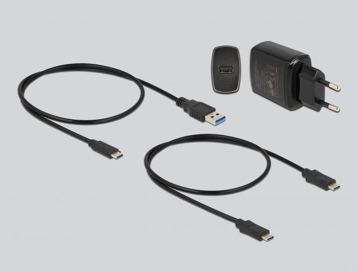 Produktbild Delock M.2 Dockingstation für 2 x M.2 SATA SSD mit Klon Funktion