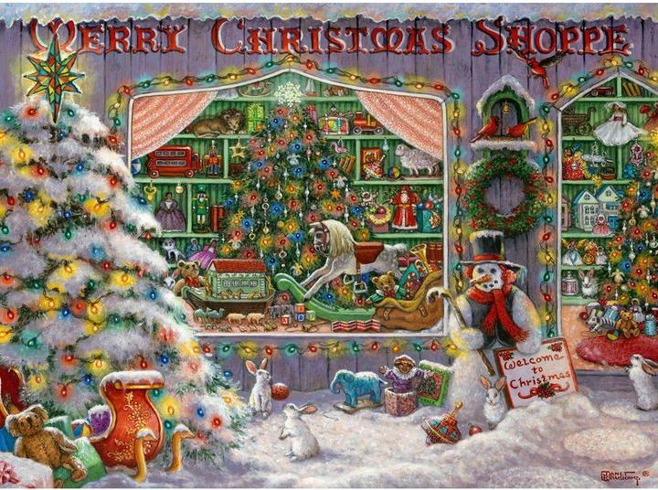 Produktbild Ravensburger Es weihnachtet sehr (500 Teile)