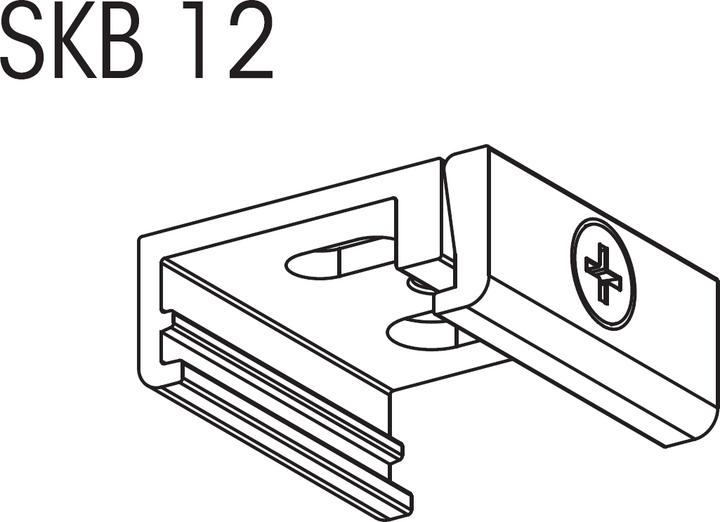 Produktbild Licht 2000 grau Wand u Deckenhalter nordicskb