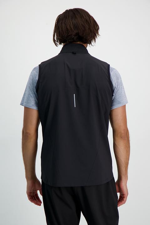 Productafbeelding ASICS Performance LITE-SHOW VEST Heren PERF.BLACK HEATHER/P. ZWART (S)