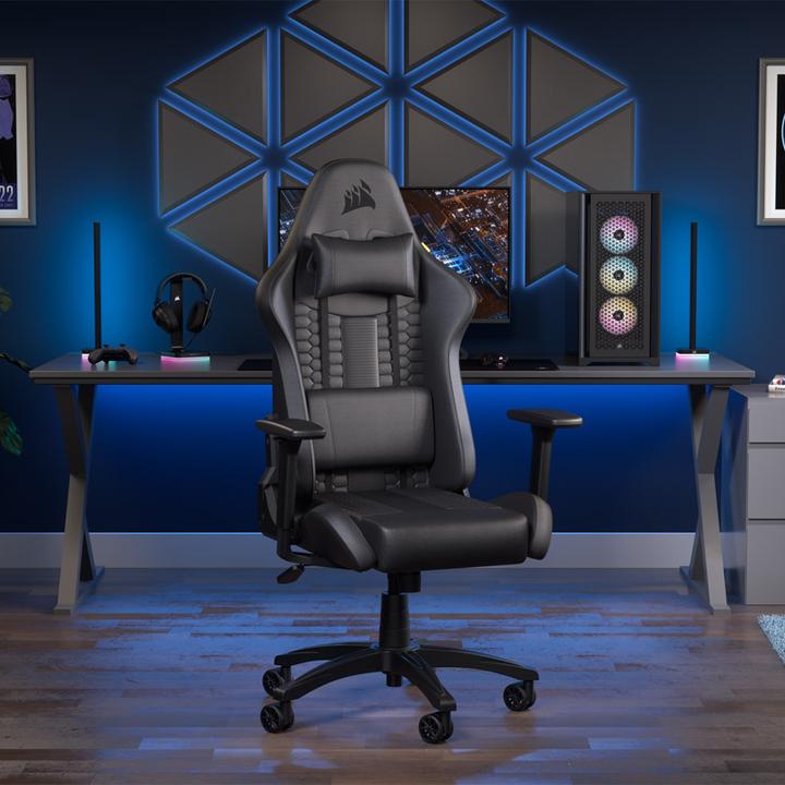 Actual product image Corsair TC100 RELAXED - Leatherette (Black)